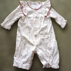 petit main ハート柄 ツーウェイ・ドレスオール