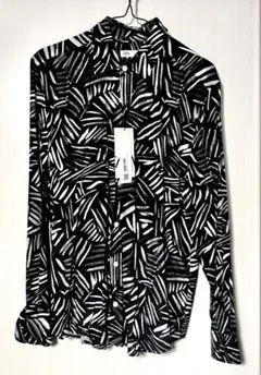 ZARA ストライプ柄 長袖シャツ Sサイズ