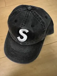 Pigment Print S Logo 6-Panel Black