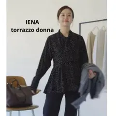 ☆IENA TORRAZZO DONNA/イエナ トラッゾドンナ ドットブラウスのサムネイル
