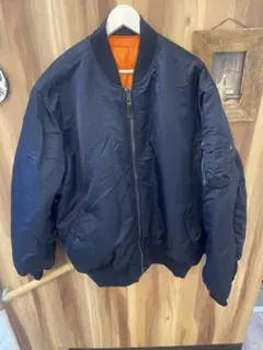 Alpha Industries MA-1 フライトジャケット ネイビー５Ｌのサムネイル
