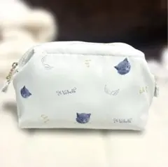 新品 Michela ミケラ Angelcatプリントポーチ 猫