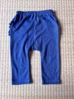 petit main フリル付きレギンス 80サイズ ブルー