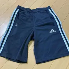 adidas アディダス　ハーパン　ネイビー　140cm