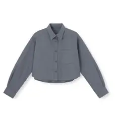 未使用GUクロップドシャツ 長袖