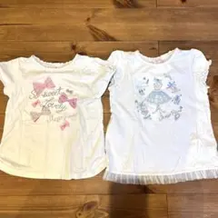 mezzo piano メゾピアノ 半袖Tシャツ 2枚セットのサムネイル