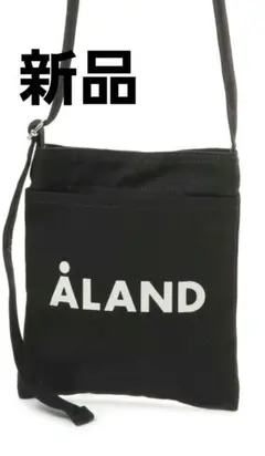 【新品】ALAND　メッセンジャーBAG　ブラック