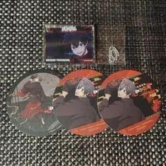 桃源暗鬼 立体アクリルキーホルダー 缶バッジ プレミアムショップ 四季