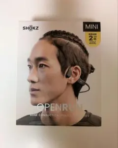 SHOKZ OPENRUN MINI 骨伝導イヤホン ブラック