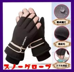 グローブ　スノボ　スキー　ラスト1点　防寒　防水 スマホ 通勤 男女兼用
