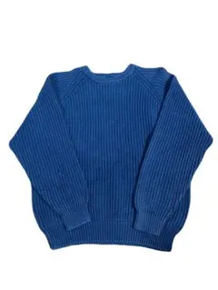 Eddie Bauer M コットンニット　セーター　80s