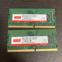 動検済み16GB(8GBx2)KINSOTIN SODIMM DDR4-2666 - メルカリ