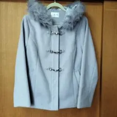 GLACIER ビット付 フーデット ダッフル コート ファー付 （L、美品）