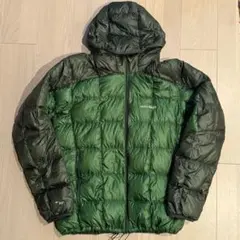 mont-bell スペリオダウンパーカー　グリーン　収納袋付き