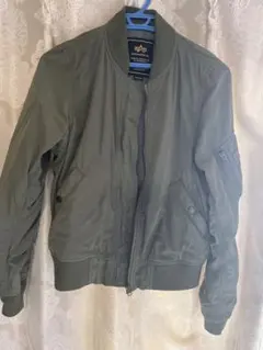 Alpha Industries MA-1ジャケット Mサイズ カーキ