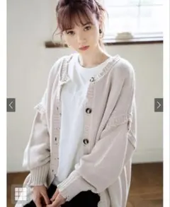 GRL 前後2Wayルーズダメージニット[k8550v]