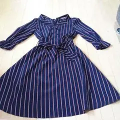 人気ブランド！WILLSELECTION ネイビーワンピースMサイズ