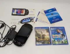 【美品・ソフト未開封】PS Vita PCH-1000｜16GBメモカ付