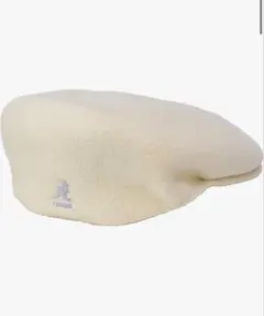KANGOL ウール ハンチング オフホワイト レディースのサムネイル