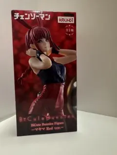 【ROUND1限定】BiCute Bunnies マキマ red ver. 4個 中古 未開封品 BiCute Bunnies チェンソーマン マキマ Red ver