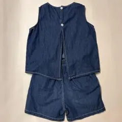 韓国 子供服 デニム セットアップ 110サイズ