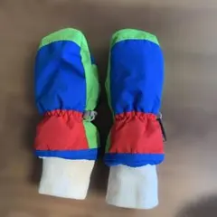 キッズ用カラフルミトン手袋 M