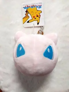 ポケモン ミュウ ぬいぐるみ マスコット ポーチ　フェイスマスコット
