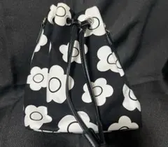 MARY QUANT 巾着 ハンドバッグ