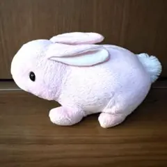 新品 フワフワ ウサギ ぬいぐるみ ピンク