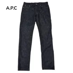 極美品☆A.P.C デニムパンツ　黒　PETIT NEW STANDARD 32のサムネイル