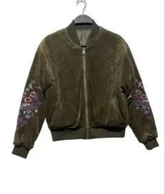 dukkah デュカ ベロアブルゾン スカジャン リバーシブル MA-1