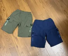 キッズパンツ　130 GU 2枚セット
