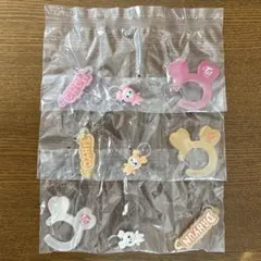 TWICE LOVELYS アクリルカラビナフロッキーマスコット 3種セット