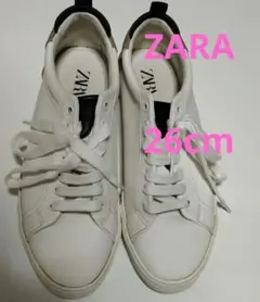 ZARA ホワイト スニーカー