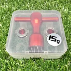 【新品】スコッティキャメロン カスタムウェイト15g +レンチ★互換品★レッドのサムネイル