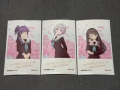 蓮ノ空 Fes×ReC：LIVE CD購入特典ステッカー 蓮ノ大三角3枚セット