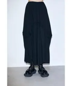 【美品✨】ENFOLDエンフォルド サークルタック スカート36 黒のサムネイル
