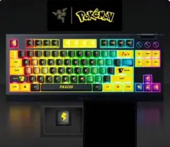 ⭐Razer Blackwidow V４⭐ポケモン⭐【ピカチュウVer】特典多数