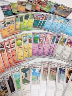 ポケカタイプ別！51枚まとめ売り ダブりあり炎タイプ水タイプのサムネイル