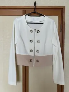 セシルマクビー　ノーカラージャケット