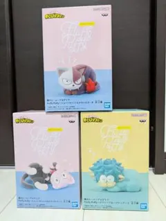 僕のヒーローアカデミア Fluffy Puffy フィギュア 3種セット 未開封