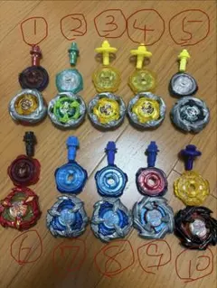 ベイブレードX ウィザードロッド 12枚セット - メルカリ