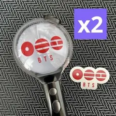 アミボム用BTS comeback ★2026worldtourロゴステッカー赤