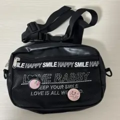 LOVE RABBY ブラックショルダーバッグのサムネイル