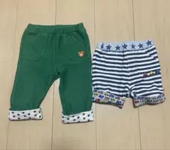 mikiHOUSE HOTBISCUITS ベビー　パンツ　80