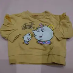 バースデイ 美女と野獣 トレーナー 80cm ポット夫人 チップ