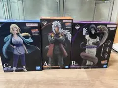 一番くじ NARUTO-ナルト疾風伝 伝説の三忍　大蛇丸、綱手、自来也フィギュア