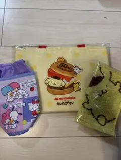 値下げ！モスバーガー 산리오 폼폼푸린 グッズセット
