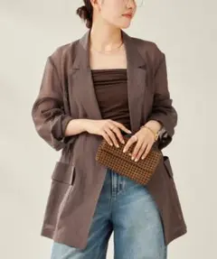 美品Plage ジャケット Plage - 未使用☆Plage Big Tailored ジャケットの通販 by 断捨