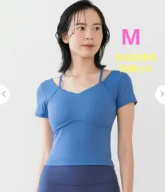 SUKALA ヨガウェア ブルー M美品新品